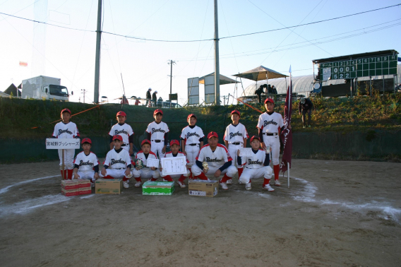 宮城北部シニアチーム少年野球大会優勝！